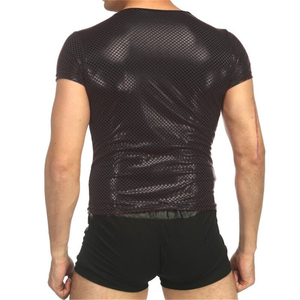 T-shirt à col rond Ringer à manches courtes pour homme - Product Image 5