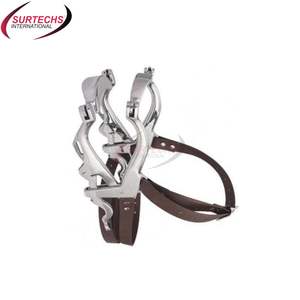 Équipement vétérinaire pour agriculteurs, speculum buccal complet de classe I pour chevaux avec sangles en cuir et instruments chirurgicaux - Product Image 5