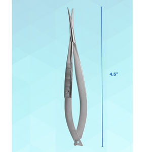 Ciseaux à cuticules micro-spring en acier inoxydable, soin des ongles, coupe des sourcils et des cils, élimination des peaux mortes, outil de manucure professionnel - Product Image 6