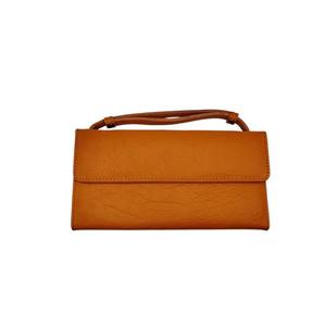 Cartera de cuero larga para mujer, RFID bolso de mano, bolso de moda de cuero genuino, logotipo personalizado disponible, cartera móvil de alta calidad - Product Image 3