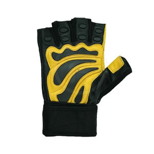 Gants de musculation professionnels en cuir, vêtements de sport, disponibles en différentes couleurs, prix de gros, gants de gym - Product Image 3