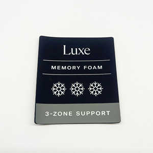 ป้ายผ้าทอทรงสี่เหลี่ยมผืนผ้า ทนทาน เป็นมิตรกับสิ่งแวดล้อม สำหรับเสื้อผ้า กระเป๋า รองเท้า - Product Image 3