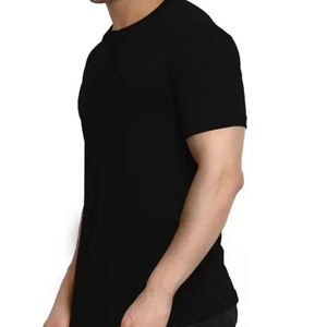 T-shirt léger pour hommes T-shirt en coton de chanvre T-shirt à manches courtes pour hommes T-shirt en jersey durable - Product Image 6