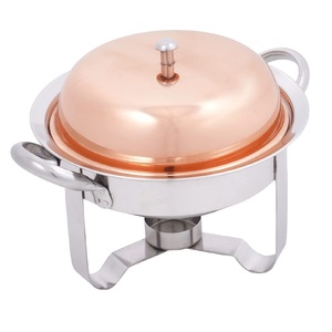 LOGOTIPO Y TAMAÑO PERSONALIZADOS HOTEL Y FIESTAS PARA SERVIR PLATO DE CHAFFING CALENTADOR DE COMIDA DISEÑO MODERNO PLATO DE CHAFFING - Product Image 1