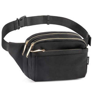 กระเป๋าพาดลำตัวแฟชั่นคาดเอวของผู้ชายกระเป๋าสะพายข้างกันขโมยกระเป๋าคาดเอวสำหรับเดินทางทำจากหนัง - Product Image 6