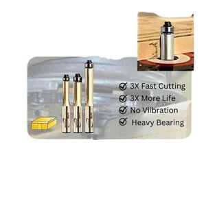 Gỗ Mặt Trời Pro tuôn ra TRIM & mang <span class=keywords><strong>Router</strong></span> bits cao cấp tốc độ cao Công cụ Cắt cho chính xác chế biến gỗ cắt tỉa ứng dụng - Product Image 1