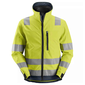 Chaqueta de invierno de poliéster Hi Vis 100% para hombre, ropa de trabajo transpirable y duradera, ropa de seguridad reflectante en construcción de dos tonos - Product Image 5