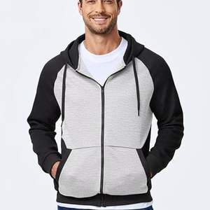 Custom Waterproof <b>Hoodies</b> | 100% Cotton Plus Size Blank <b>Zip</b> <b>Up</b> <b>Hoodies</b> | OEM Logo Embroidery Fashion Sweatshirts 2025 trending - Product Image 5