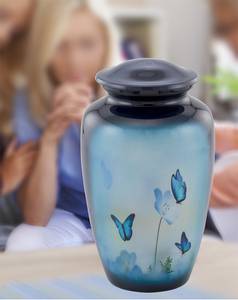 โกศใส่เถ้ากระดูกผีเสื้อสีน้ำเงินสำหรับขี้เถ้าของมนุษย์โกศใส่เถ้ากระดูก200lbs - Product Image 6