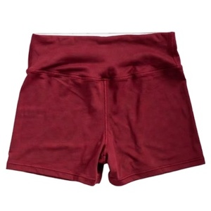 Shorts de Yoga de Algodón Suave, Elásticos, de Cintura Alta, Cómodos para Entrenamiento Físico - Product Image 1