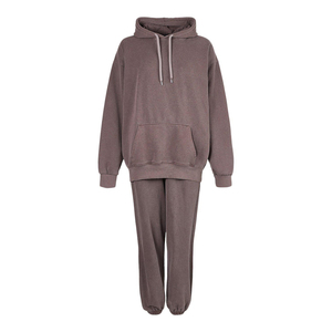 Latest Design Women's Winter Tracksuit 100% Cotton Solid Color Printed Plus Size <b>Sets</b> Breathable Quick Dry Unisex <b>Sweatpants</b> - Product Image 6