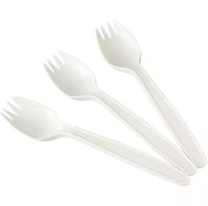 ช้อนส้อมและช้อน PP แบบใช้แล้วทิ้ง2025น้ำหนักปานกลางเครื่องใช้บนโต๊ะอาหารมีดรับประทานอาหาร2.5กรัม - Product Image 6