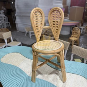 Chaise de luxe en rotin faite à la main pour enfants du Vietnam, siège de bébé unique tissé à la main écologique pour chambre d'enfants - Product Image 4