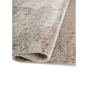 Alfombras Entropy Ivory de Lana y Seda de Bambú Anudadas a Mano AKWB-3625 para Sala de Estar, Dormitorio, Pasillo, Rectangulares Abstractas, Hechas a Mano - Product Image 2