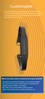 2025 nueva llegada moda sin pantalla Fitness Tracker banda inteligente batería de larga duración GPS pulsera inteligente