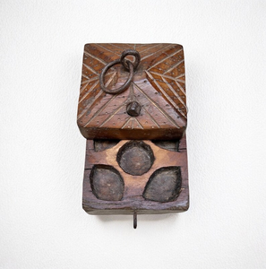 Boîte à épices en bois décorative pour un rangement élégant sur le comptoir de cuisine, améliorant l'esthétique et la fonctionnalité - Product Image 1