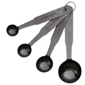 Ensemble de tasses à mesurer en acier inoxydable, cuillères à mesurer pour le thé et le café, ensemble de tasses à mesurer - Product Image 3