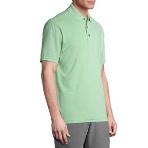 Polos de tela de peso pesado de algodón puro para hombre, camiseta Polo informal de moda de estilo callejero para exteriores con botones para hombre - Product Image 1
