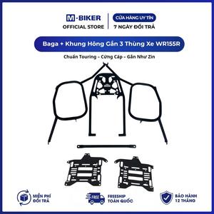 M-Biker Side Bag <b>Rack</b> and Frame Combo <b>for</b> Yamaha WR155R Mounts 3 <b>Panniers</b> - Product Image 1