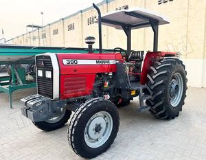 Vente en gros Massey Ferguson 390 4x4 tracteur à roues 85HP équipement agricole 4WD boîte de vitesses avec pour moteur et pompe au meilleur prix - Product Image 1