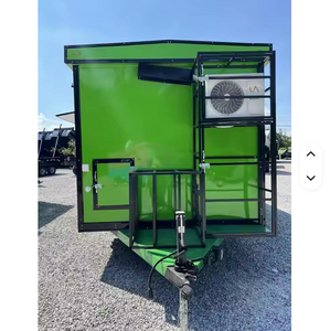 Rimorchio per Catering in Fibra di Vetro Personalizzato - Rimorchi per Food Truck Mobili Certificati CE > Rimorchi Commerciali per Camion - Product Image 5