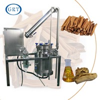 Machine de distillation d'huiles essentielles en acier inoxydable, distillateur à vapeur automatique pour l'extraction d'huiles végétales de lavande et de rose