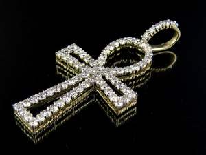 จี้เงินสไตล์ฮิปฮอปของผู้ชาย S925แบบกำหนดเองดีไซน์ยอดนิยมพร้อมเพชรโมอิสซาไนต์ชุบโรสโกลด์ - Product Image 3