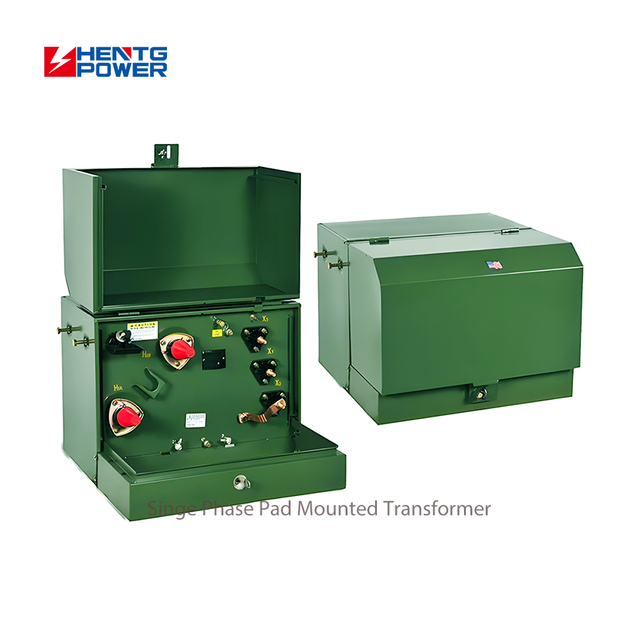 Hentg Power Single Phase Pad-Mounted Transformer for Residential Power Distribution 25kVA