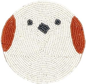 Royal Look Handmade Beaded <b>Table</b> <b>coaster</b> Hotel Restaurant <b>Table</b> Decorative Beaded <b>Coaster</b> and Gifted Use Item - Product Image 2