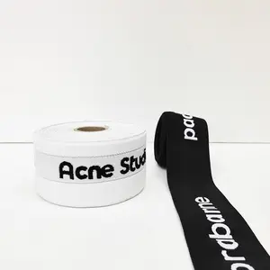 Aangepaste Geweven Polyamide Nylon Jq Speciale Jacquard Elastische Band Voor Kleding Kleding Ondergoed Lint Band Band