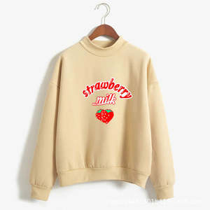 Sweat-shirt femme manches longues pull polaire chaud doux design décontracté confortable et élégant coupe parfaite pour l'automne hiver - Product Image 1