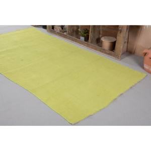 พรมขนแกะตุรกีสไตล์วินเทจแบบ5x9ft พื้นที่ขนาดใหญ่ที่มีลวดลายปะต่อสีเขียวสำหรับโถงทางเดินสี่เหลี่ยมผืนผ้าด้านหลังของวัยรุ่น - Product Image 4