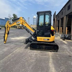 Nueva Miniexcavadora de cadenas JCB 55Z-1 2024 con motor DPF, sistema hidráulico Eaton PLC y alto rendimiento de excavación con control confortable. - Product Image 1