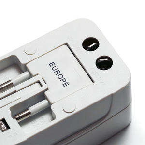 Hubbell Compatible RK-931L 3-Outlets <b>Travel</b> <b>Adapter</b> Universal Socket /cUL Certification IP20 Protection for Industrial - Product Image 5