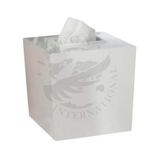 Factory Wholesale Home Kitchen Metal Modern Durable Handmade <b>Tissue</b> Box Dispenser Organizer Custom Logo <b>Wedding</b> Decoration - Product Image 1