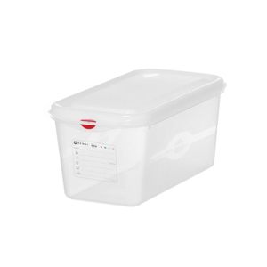 "Food <b>Storage</b> <b>Container</b> 6L Rectangular Polypropylene GN 1/3 325x176x(H)150mm Transparent" - Product Image 1