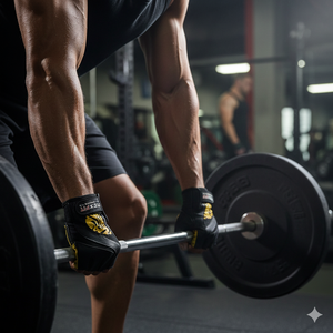 Adjustable Strap Gloves Half-Finger <b>Gym</b> Gloves <b>Wrist</b> <b>Support</b> Gloves Breathable <b>Gym</b> Gloves for Unisex Heavy Duty Lifting Gloves - Product Image 3