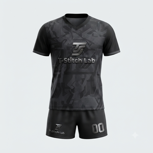 Uniforme de Voleibol para Hombre con Estampado Geométrico Sublimado, Transpirable, Cuello en V, Técnica de Impresión, Unisex para Adultos, Todas las Temporadas - Product Image 3