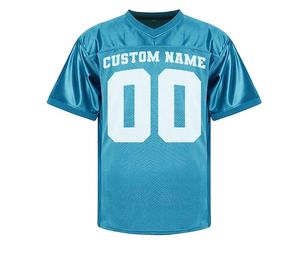 Maillot d'entraînement en mesh de football américain personnalisé, léger, respirant, uniforme d'équipe, vêtements pour hommes, t-shirts - Product Image 2