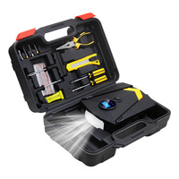 Compresseur d'air portable 12V 150 PSI 120W avec cylindre métallique, débit de 25 L/min, arrêt automatique rapide, pompe à pneus électrique