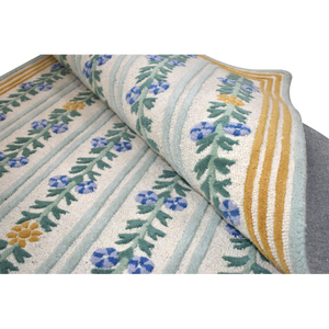 เสื่อประตูลายดอกไม้แบบทันสมัยพรมขนแกะสำหรับตกแต่งด้วยมือตัวเลือกที่ประหยัดสำหรับห้องนั่งเล่นบ้านห้องโถงการออกแบบสไตล์ปริศนา - Product Image 3