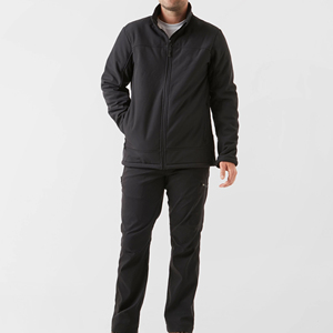 Veste bomber softshell personnalisable pour homme, style streetwear, imperméable, col à capuche, hiver, chasse, coupe-vent, anti-UV - Product Image 2