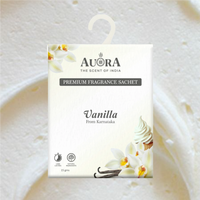 Sachet parfumé à la vanille et à la noix de coco personnalisé 100 parfum naturel désodorisant longue durée en papier armoires décoratives prix d'usine