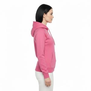 Luxury Candy Pink Hoodie <b>Women</b> <b>Sweatshirt</b> Slim Fit High Quality Cotton Fleece Pullover Wholesale Streetwear Tailored Hoodie Set - Product Image 3