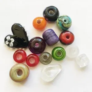 Multicolored Loose Crystal Lampwork Glass Beads for Jewelry Making DIY Crafts <b>Aquarium</b> <b>Decorating</b> Beading Schools VISHAL BEADS - Product Image 4