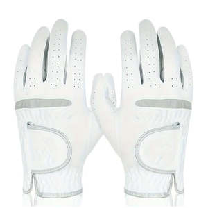 Gants de golf OEM, logo personnalisé, vente en gros, cuir souple, durables, haute adhérence, respirants, adaptés aux sports de plein air, performance de golf - Product Image 1