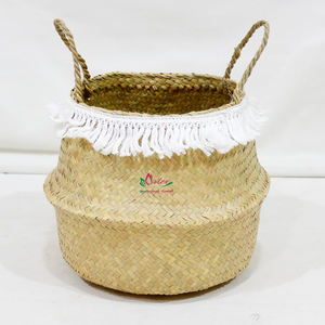 Artex Dong Thap Handmade Palm Leaf Wicker Storage <b>Baskets</b> Decorative Containers <b>for</b> Kitchen Home Decor and <b>Gift</b> Packaging - Product Image 5