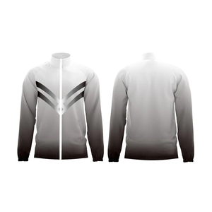 Chaqueta Deportiva Ajustada con Cierre, Cuello Alto, Logotipo Frontal, Transpirable y de Secado Rápido, Directo de Fábrica, para Pedidos al por Mayor - Product Image 1