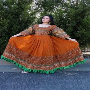 Vestidos tradicionales afganos de alta calidad en tarifa al por mayor con el último nuevo diseño nuevo último Kuchi afgano - Product Image 3