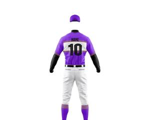Uniforme de béisbol de diseño de servicio OEM en diferentes tamaños de secado rápido último uniforme de béisbol de moda al por mayor de alta calidad - Product Image 5
